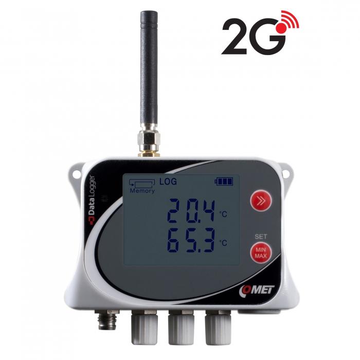 Data logger COMET U0141M temperatură 4 sonde Pt1000 wireless 2G