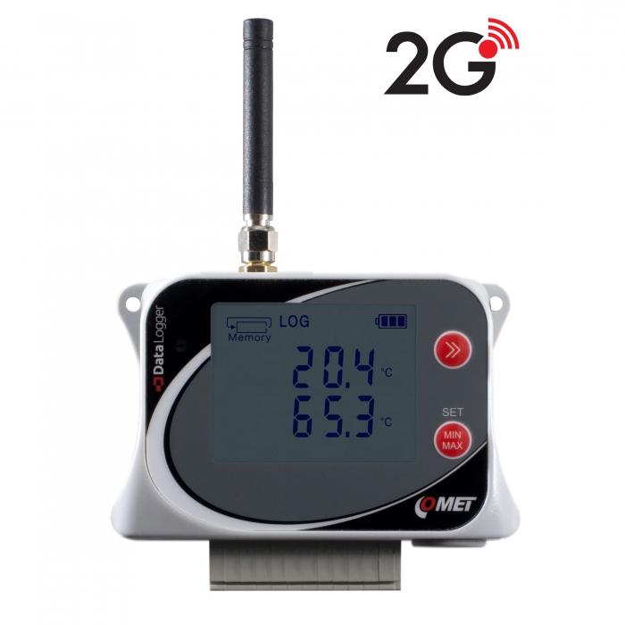 Data logger COMET U0141TM temperatură 4 sonde Pt1000 GSM plăcuță terminale