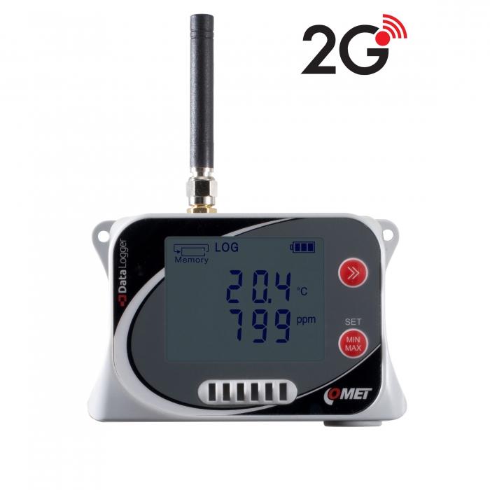 Data logger COMET U4440M temperatură umiditate CO₂ presiune atmosferică wireless 2G
