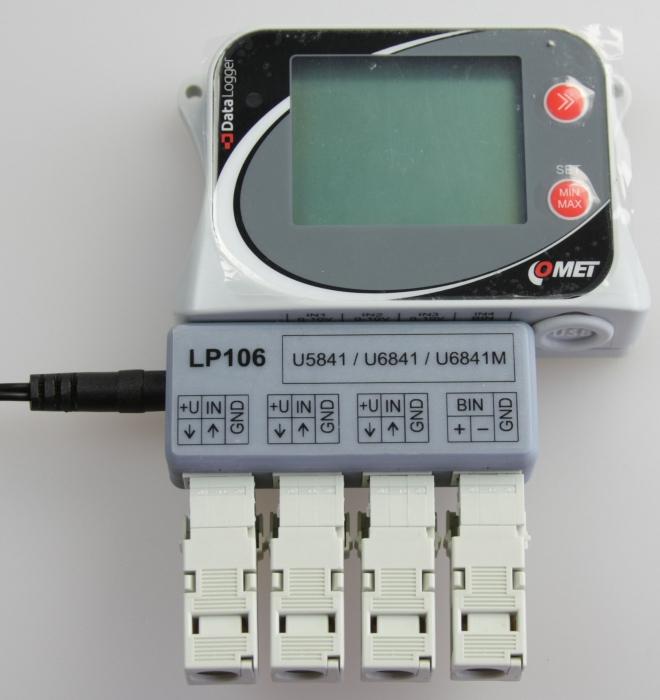Adaptor conexiune intrări tensiune 0–10 V pentru data logger COMET U5841M - thumbnail