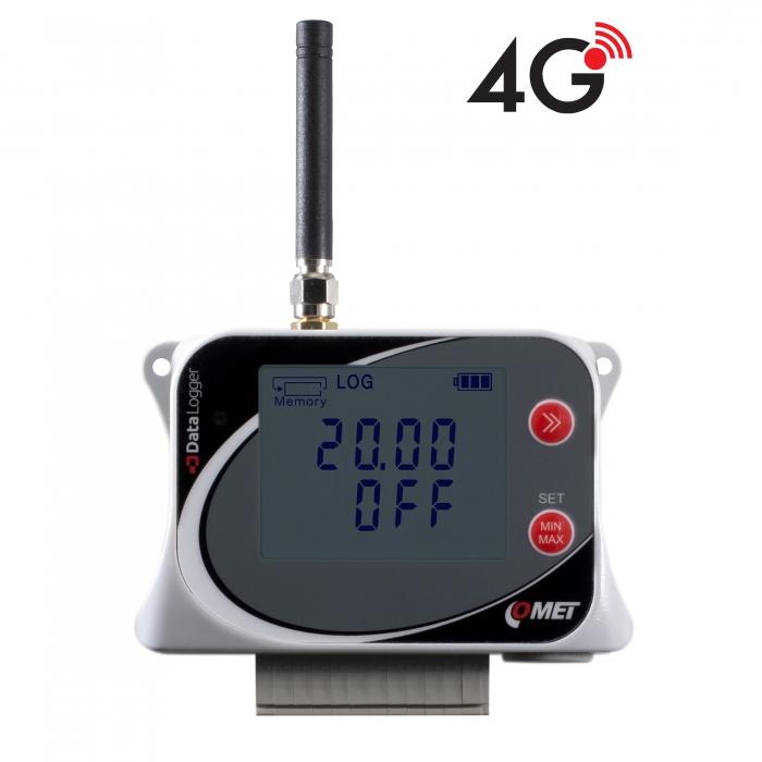 Data logger COMET U6841G 3 intrări curent 4-20mA wireless 4G