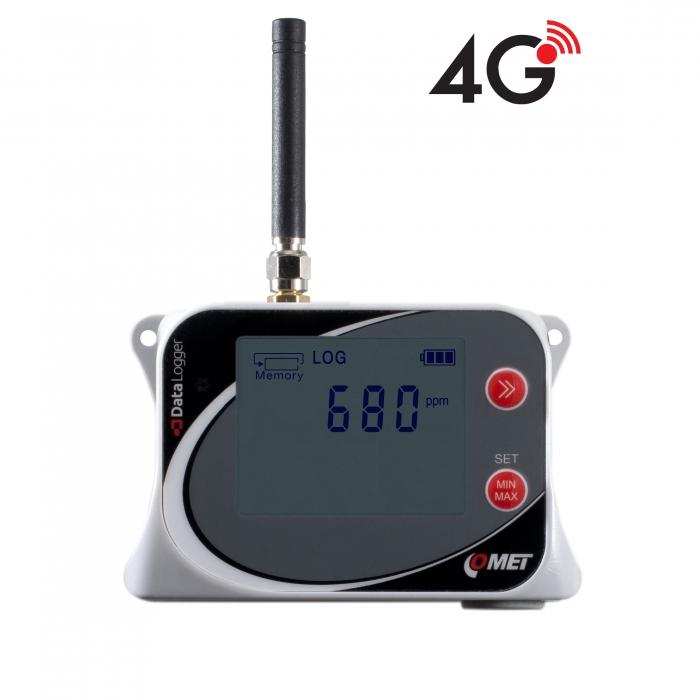 Data logger COMET U8410G monitorizare CO2 wireless IoT 4G