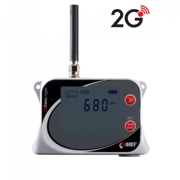 Data logger COMET U8410M monitorizare CO₂ senzor integrat wireless 2G