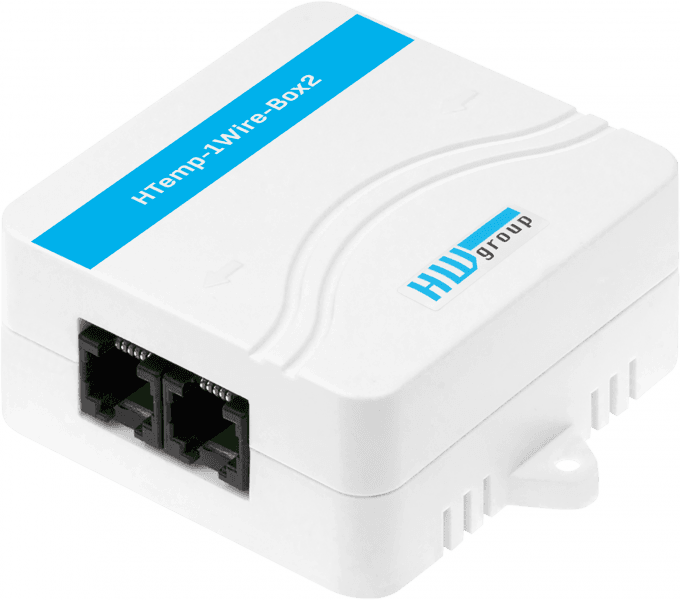 Senzor de Temperatură și Umiditate pentru Montaj pe Perete cu Conectori RJ11 HTemp-1Wire Box2 - thumbnail 3