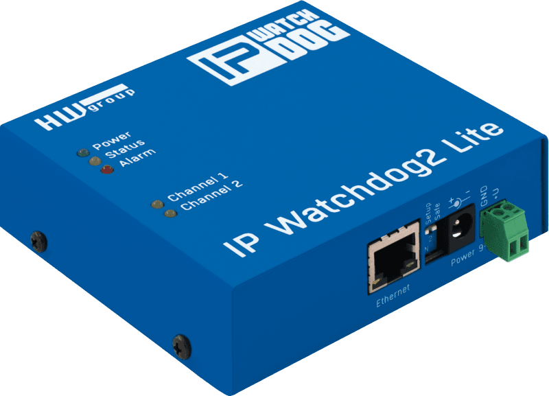 Monitor Compact pentru Detectarea Erorilor și Repornirea Dispozitivelor de Rețea IP WatchDog2 Lite - HW group