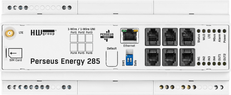Sistem Profesional de Monitorizare Energetică DIN Rail cu LTE și M-Bus Master pentru Clădiri Comerciale și Industriale Perseus Energy 285 - thumbnail 2