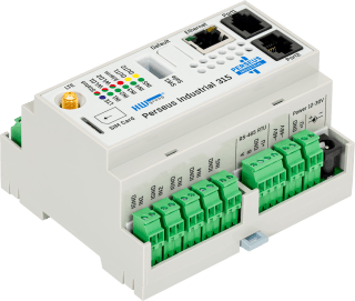 Sistem de Monitorizare Industrială pe Șină DIN cu LAN, LTE și Modbus/RTU Perseus Industrial 315 - HW group