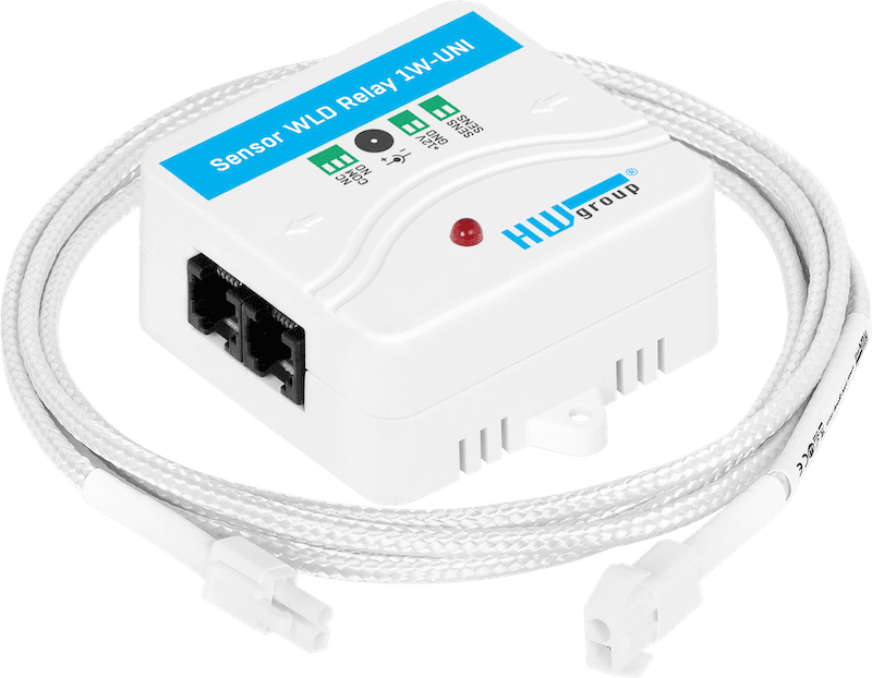 Detector Profesional de Scurgeri de Apă cu Cablu Senzor și Ieșire Releu pentru Protecția Activelor Critice Sensor WLD Relay 1W-UNI - thumbnail 5