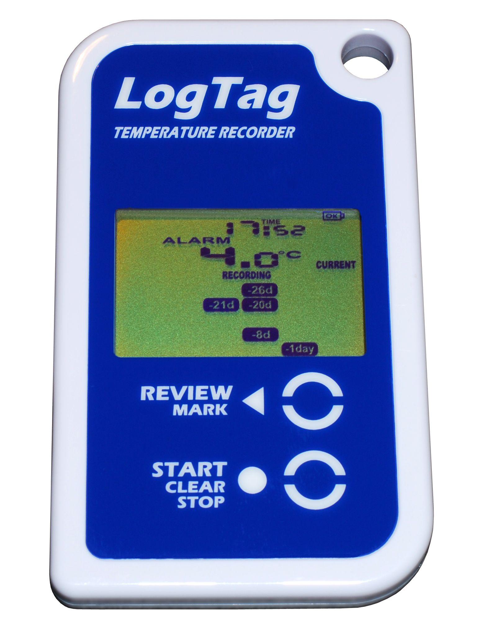 Înregistrator (Data Logger) Temperatură cu Afișaj LCD, Rezumat 30 Zile TRID30-7 - LogTag