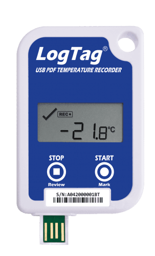 Înregistrator (Data Logger) Temperatură de Unică Folosință cu Afișaj LCD și USB Integrat USRID-16 - LogTag