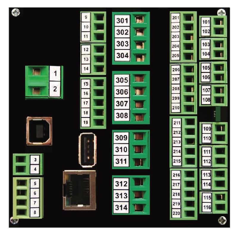 Controler Multicanal cu Înregistrare Date - 48 Intrări, Display Touchscreen Linux, Modbus MultiCon CMC-99 - thumbnail 6