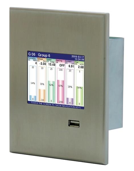Controler Multicanal cu Înregistrare Date - 48 Intrări, Display Touchscreen Linux, Modbus MultiCon CMC-99 - thumbnail 9