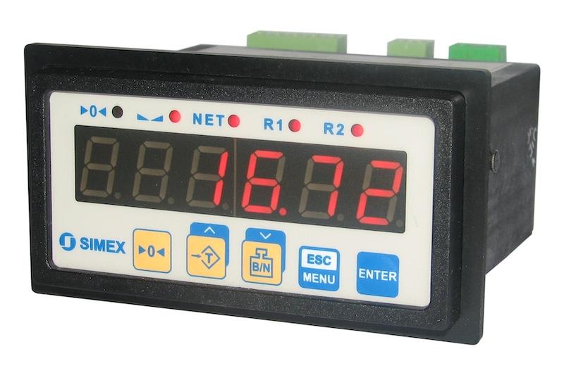 Indicator Digital de Greutate pentru Celule Sarcină - Cântărire Industrială, RS-485 SWI-94 - Simex