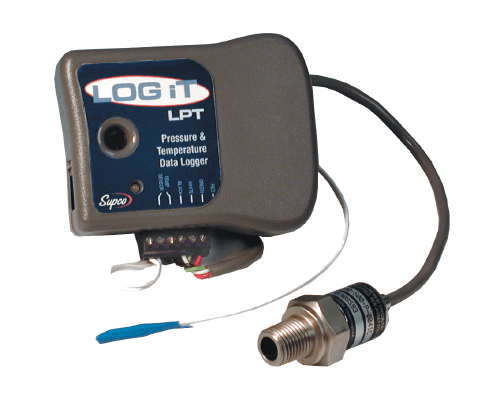 Înregistrator (Data Logger) Presiune și Temperatură - Compact cu Conectivitate USB Logit LPT - Supco Intl.
