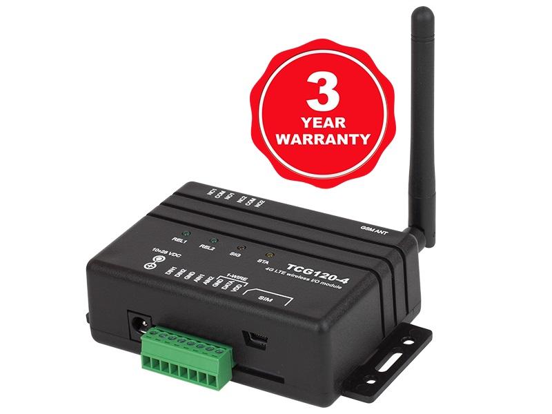 Modul IO Wireless 4G LTE cu Suport MQTT TCG120-4 - Teracom