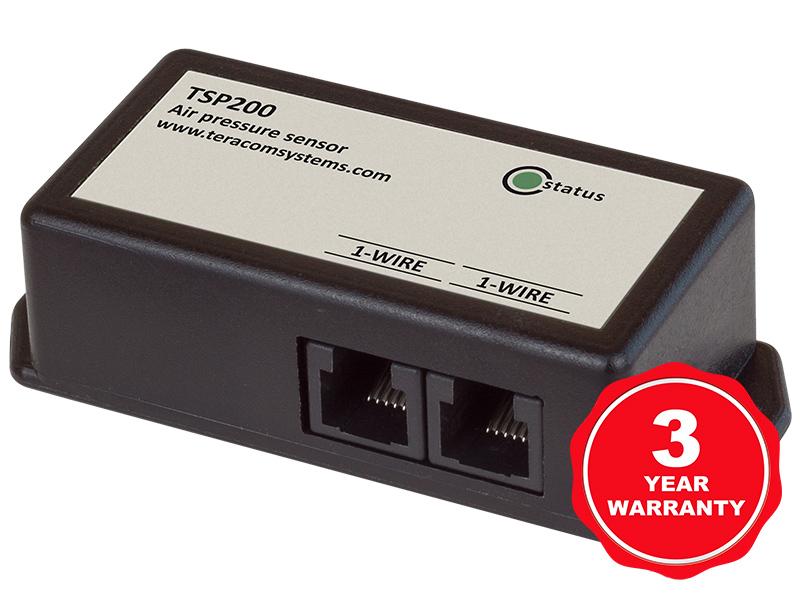 Senzor de presiune barometrică 1-Wire cu interval 300 la 1100 hPa și protecție IP30 TSP200 - Teracom