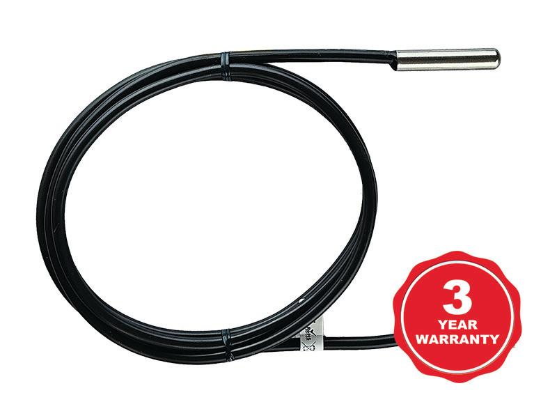 Sonda de temperatură 1-Wire cu interval -40 la +85°C și protecție IP65 TST100S - Teracom