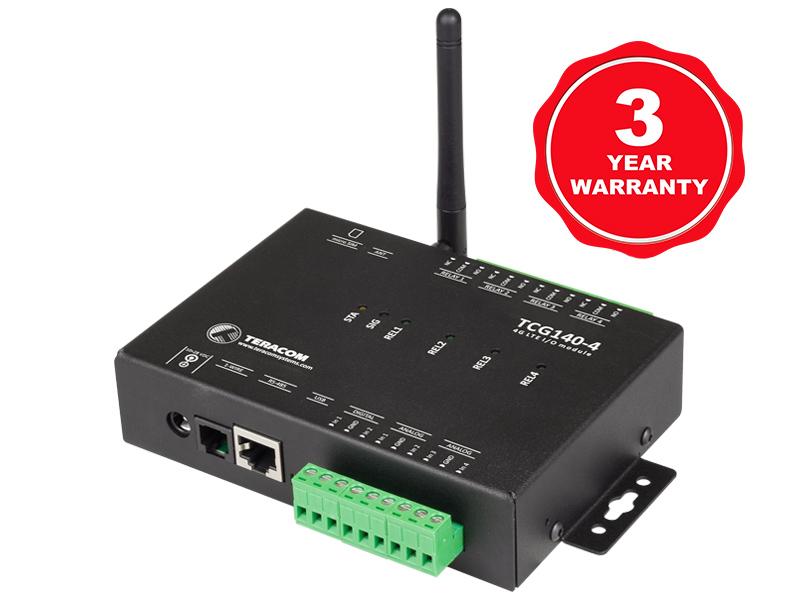 Modul IO Universal 4G LTE pentru Monitorizare și Control la Distanță prin Rețele Celulare TCG140-4 - main product image