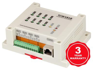 Modul IO Digital Ethernet pentru Monitorizare și Control TCW181B-CM - Teracom